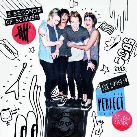 5SOS she looks so perfect US tour edition EP art